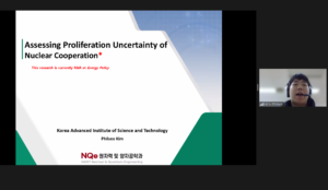 screenshot of Philseo Kim presentation