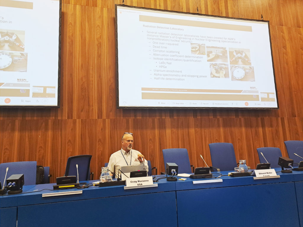 Marianno Speaks at IAEA