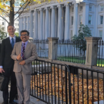 Philseo Kim, Hamza El-Asaad, and Sunil Chirayath in Washington, D.C.