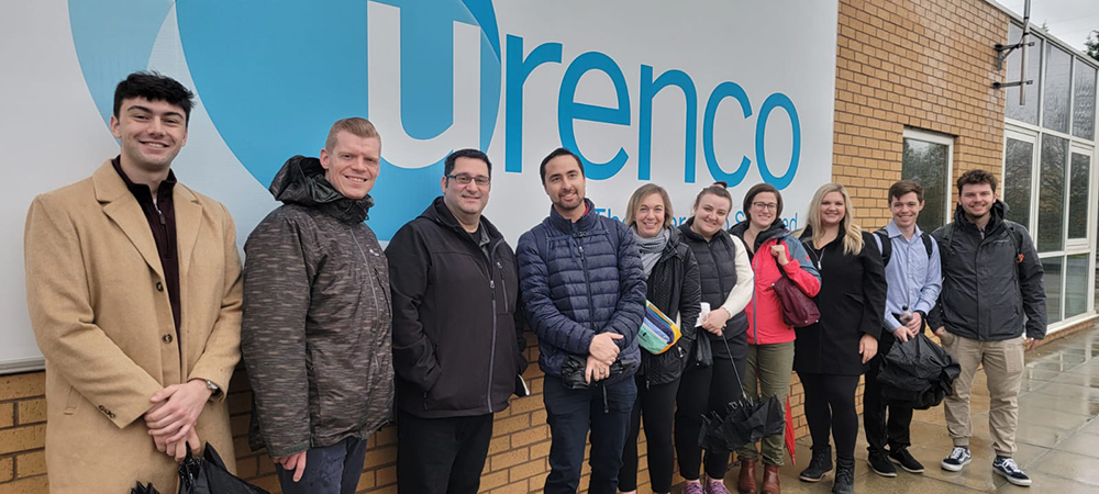group photo at URENCO-UK