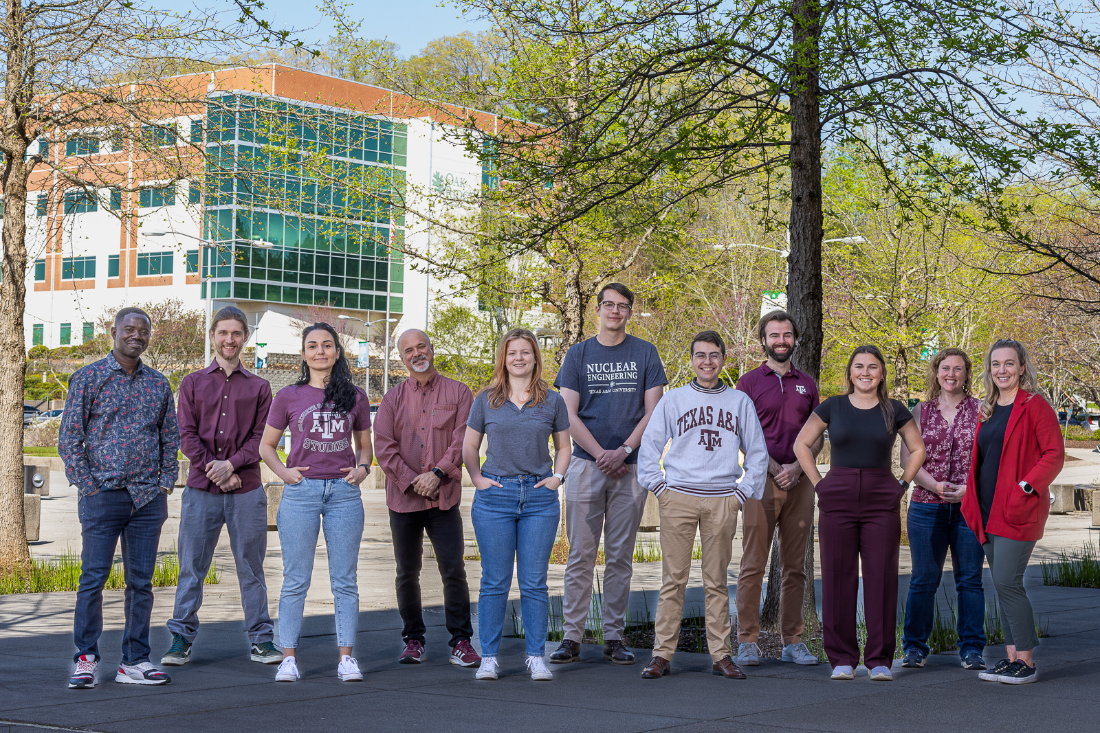 group photo at ORNL