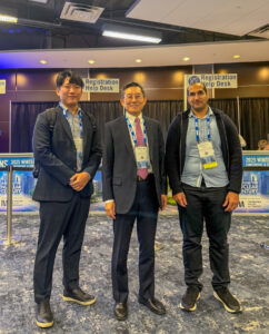 photo of Dr. Lee, Dr. Yim, and Dr. Elhareef